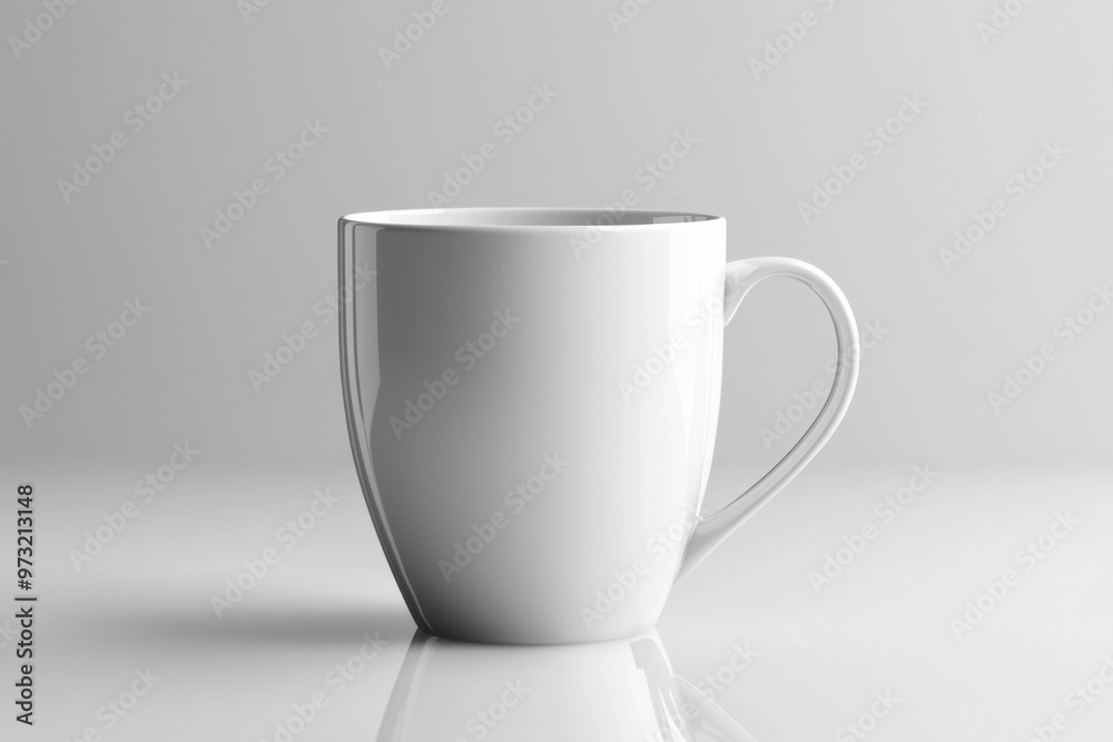Coffee Mug Mockup on Isolated Background created with Generative AI Coffee Mug Mockup on Isolated Background created with Generative AI