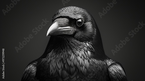 black crow Close-up 