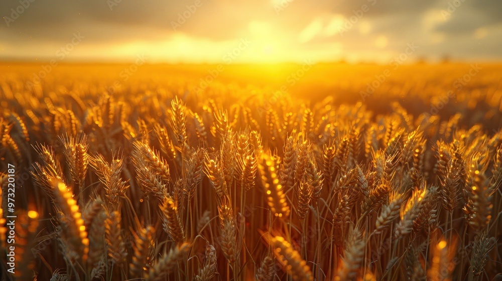 Harvested Wheat Field from Above: Aerial Shot of Crane Rotating Harvested Wheat Field from Above: Aerial Shot of Crane Rotating