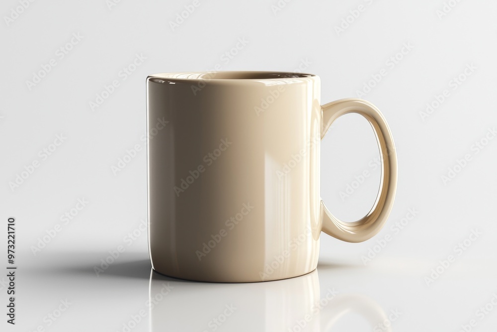 Coffee Mug Mockup on Isolated Background created with Generative AI Coffee Mug Mockup on Isolated Background created with Generative AI