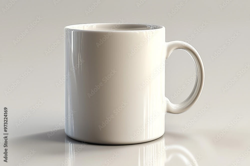 Coffee Mug Mockup on Isolated Background created with Generative AI Coffee Mug Mockup on Isolated Background created with Generative AI