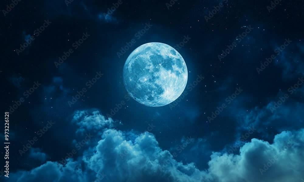 pov shot flying through the clouds in the sky, night full of clouds, stars and moon pov shot flying through the clouds in the sky, night full of clouds, stars and moon