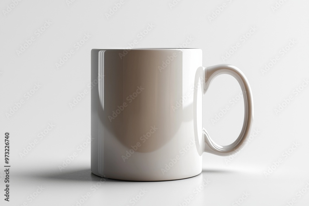 Coffee Mug Mockup on Isolated Background created with Generative AI Coffee Mug Mockup on Isolated Background created with Generative AI