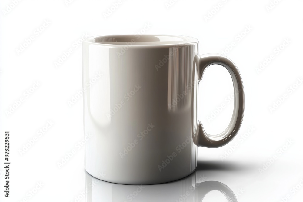 Coffee Mug Mockup on Isolated Background created with Generative AI Coffee Mug Mockup on Isolated Background created with Generative AI