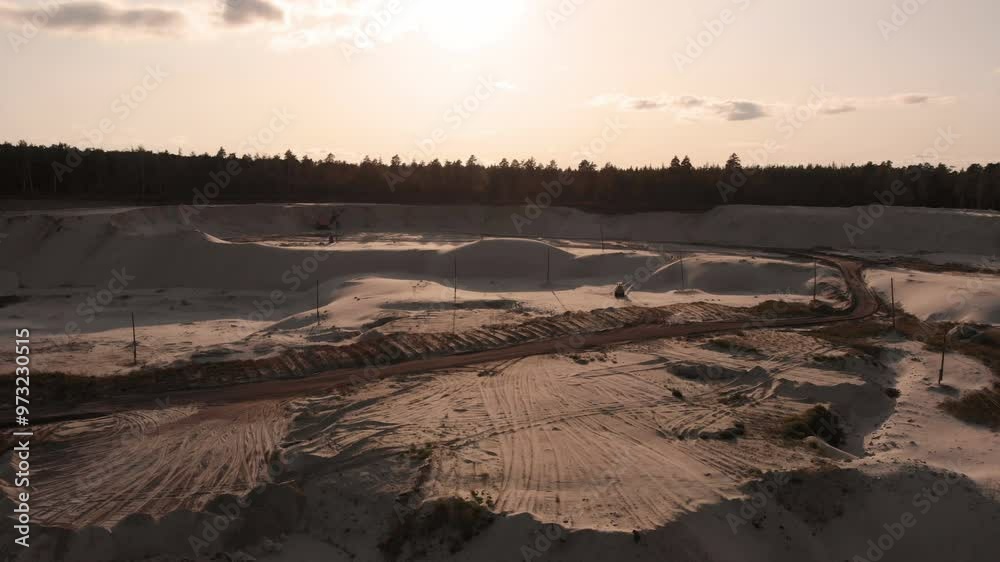 Sand quarry Sand quarry