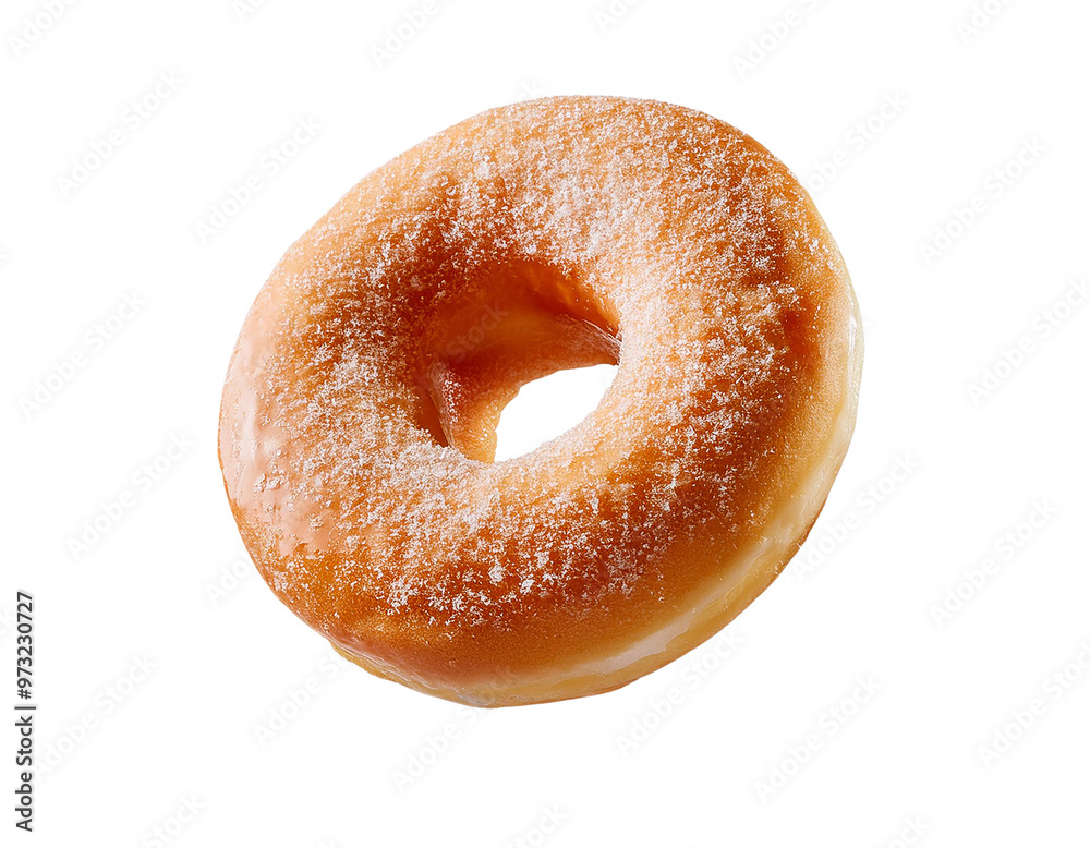 Delicious glazed donut topped with sugar, perfect for breakfast or dessert. Soft and fluffy with a delightful sweetness. Delicious glazed donut topped with sugar, perfect for breakfast or dessert. Soft and fluffy with a delightful sweetness.
