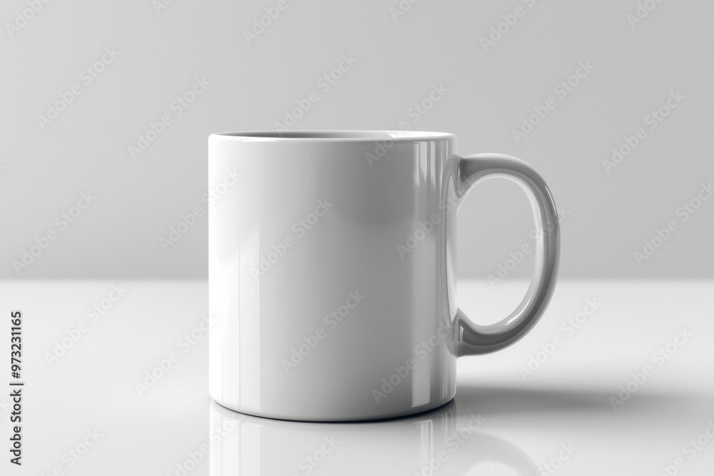 Coffee Mug Mockup on Isolated Background created with Generative AI Coffee Mug Mockup on Isolated Background created with Generative AI