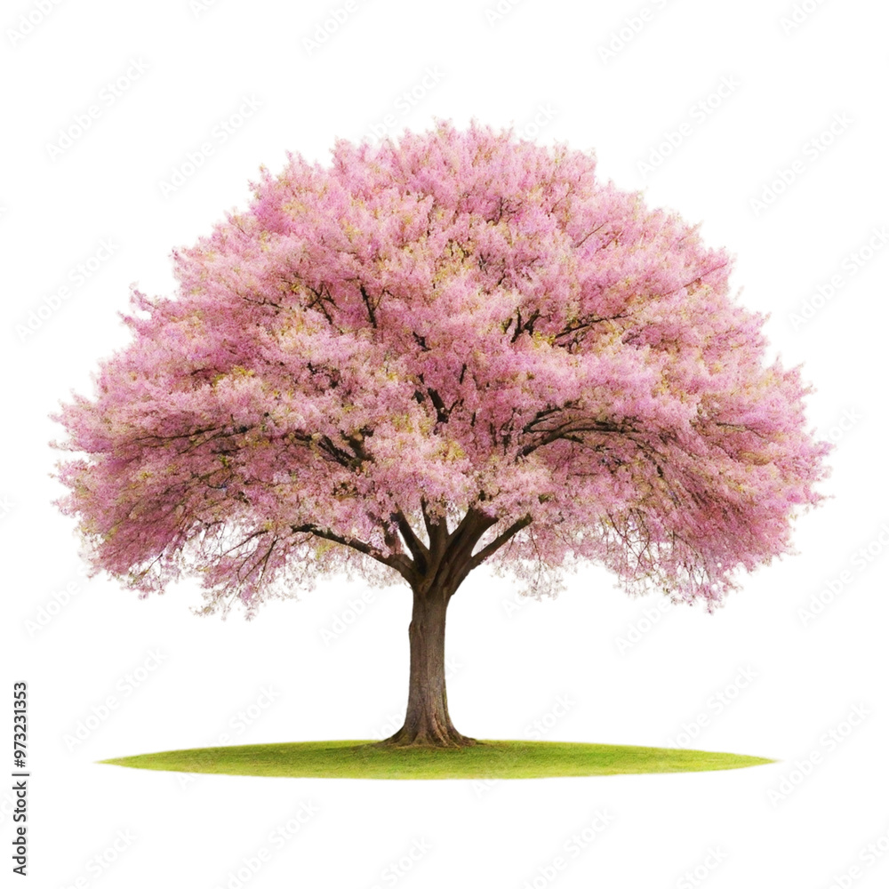 Obraz premium Sakura tree isolated on Transparent background