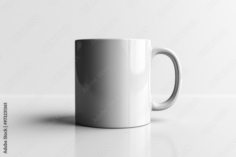 Coffee Mug Mockup on Isolated Background created with Generative AI Coffee Mug Mockup on Isolated Background created with Generative AI