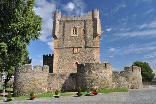 Castle located in the north of Portugal in the Trás-os-Montes city of Bragança