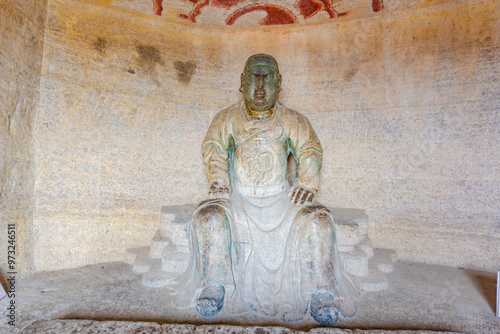 Xiangtangshan Grottoes, Handan, Hebei photo