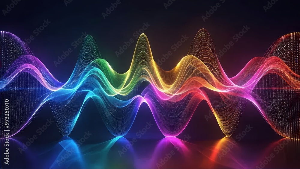 Rainbow Digital Waves and Data Flow Rainbow Digital Waves and Data Flow