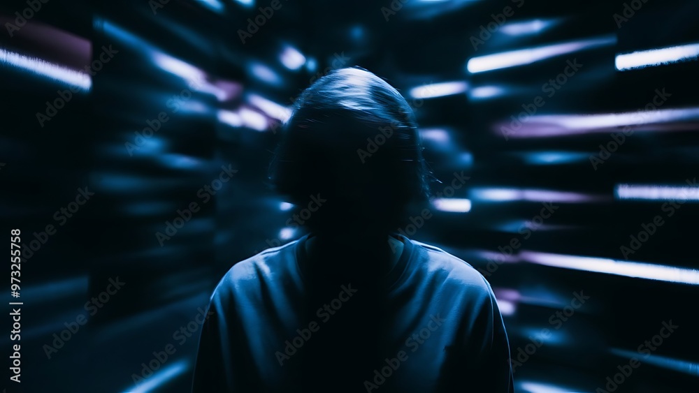 Blur abstract background dark blue color tone. Blur abstract background dark blue color tone.