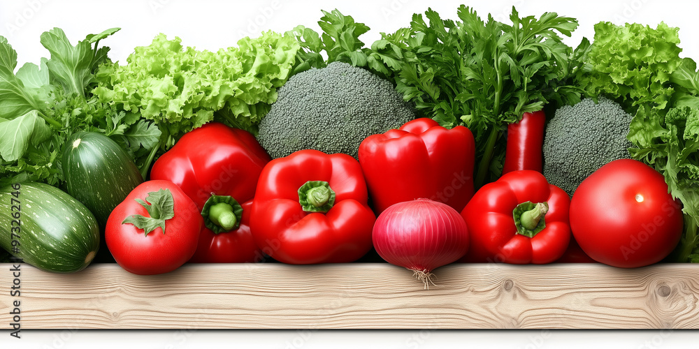 vegetables on a wooden board vegetables on a wooden board