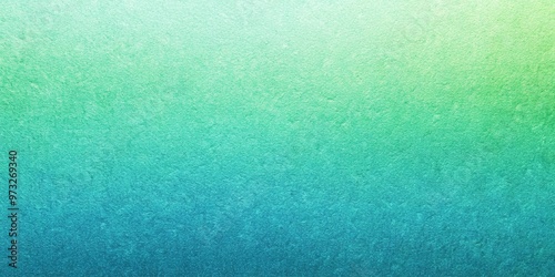 Close-Up Light green blue gradient abstract background texture noise grain