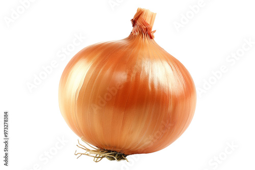 Wallpaper Mural Fresh yellow onion isolated on white background. Torontodigital.ca