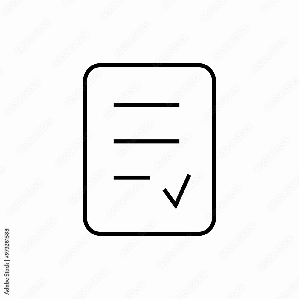 document tick check mark icon sign vector document tick check mark icon sign vector