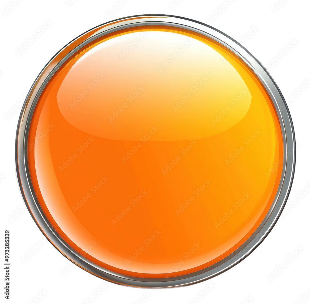 PNG Glossy orange paint in a circular container PNG Glossy orange paint in a circular container