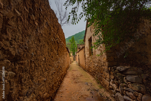 An ancient village in Taihang Mountain, Heshun, Yangquan, Shanxi photo