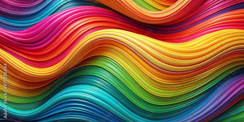 Rainbow Waves of Abstract Beauty 3D Rendering of Fluid Color, abstract background, colorful, vibrant, design, rainbow, wave, liquid, art Rainbow Waves of Abstract Beauty 3D Rendering of Fluid Color, abstract background, colorful, vibrant, design, rainbow, wave, liquid, art