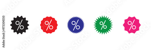 Discount flat icon set. price drop and discount badges. discount, icon, label, arrow, shopping, sale, sticker, tag, badge, flat, set, offer, coupon, price tag, price, promotion, product 