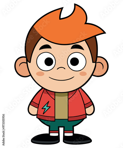 Cartoon Vector art & illustration, clipart, cutter friendly