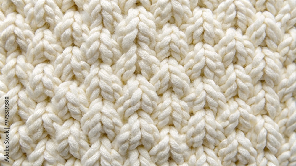 Close up shot of a white knitted background with a textured surface providing ample copy space for creative designs and text, design, copy space, text, textile, creative, close-up shot Close up shot of a white knitted background with a textured surface providing ample copy space for creative designs and text, design, copy space, text, textile, creative, close-up shot