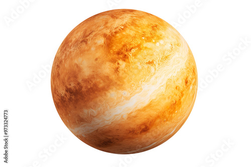 Fototapeta Naklejka Na Ścianę i Meble -  Venus planet isolated on transparent background