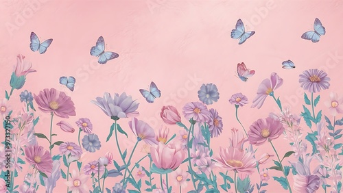 Pink pastel background texture