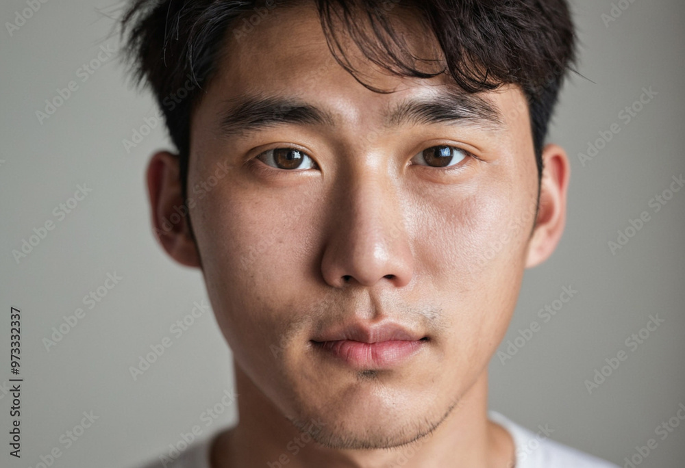 young man, close-up portrait, eyes, hopeful and positive excited nervous, age 18-30, growing up, daily routine in life, having a good time, content and happy, asian, dreamy young man, close-up portrait, eyes, hopeful and positive excited nervous, age 18-30, growing up, daily routine in life, having a good time, content and happy, asian, dreamy