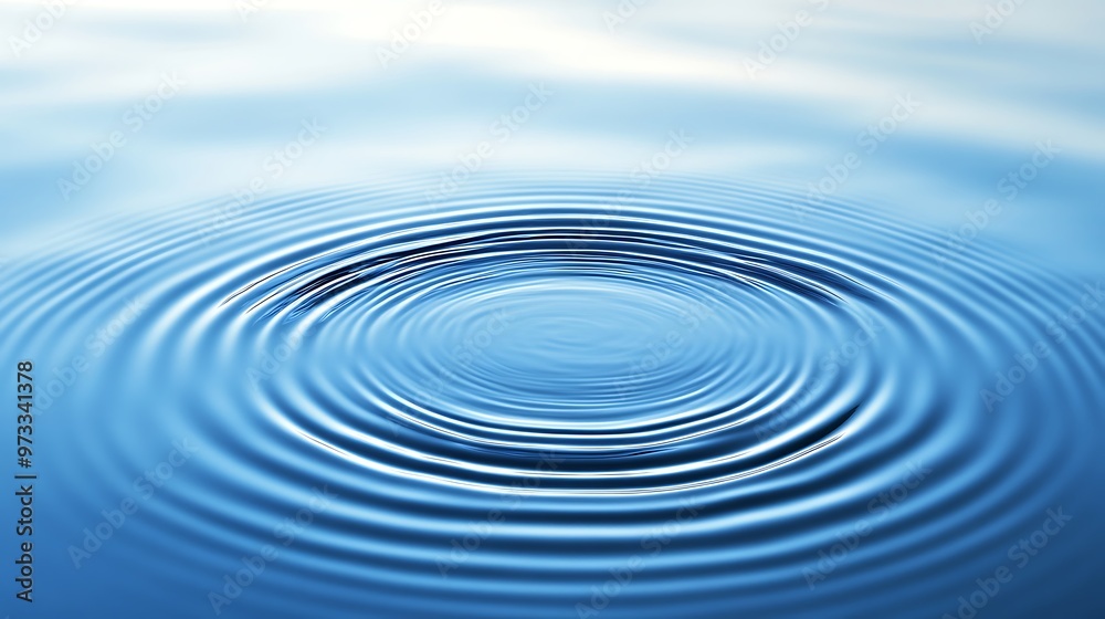 A smooth, flowing water ripple background with a calm, open space for text A smooth, flowing water ripple background with a calm, open space for text