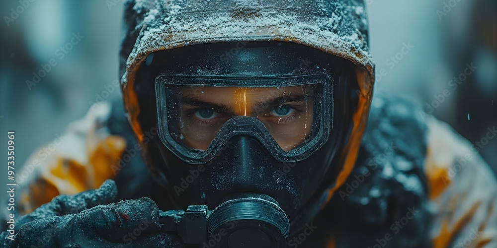An individual in protective gear is seen welding metal parts, with a focus on quality and precision An individual in protective gear is seen welding metal parts, with a focus on quality and precision