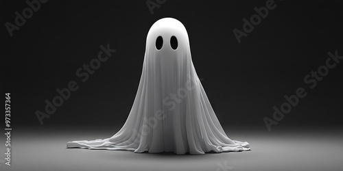 Fototapeta kuchenna 3d animated ghost