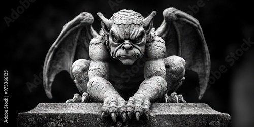 Obraz na płótnie gargoyle,