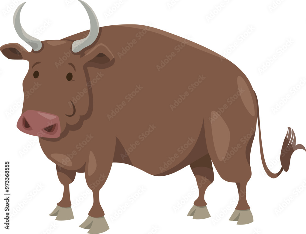 funyn cartoon funny bull farm animal character funyn cartoon funny bull farm animal character