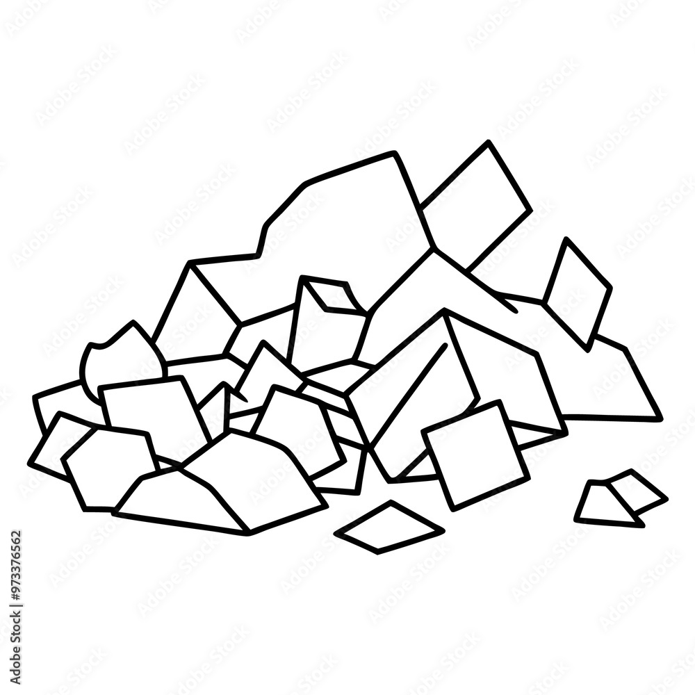 glass rubbish outline coloring book page line art drawing glass rubbish outline coloring book page line art drawing