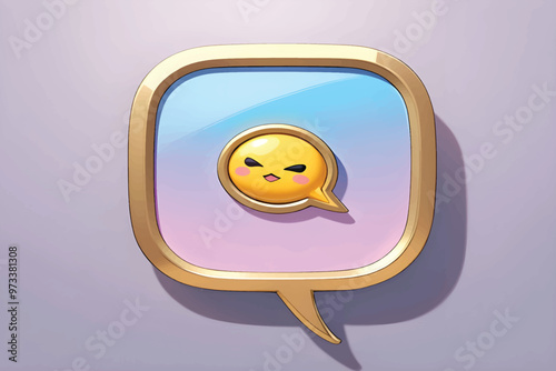 Social media logo icons isolated 3d render illustration