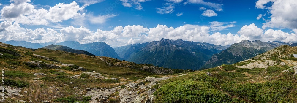 Fototapeta premium panorama of the mountains