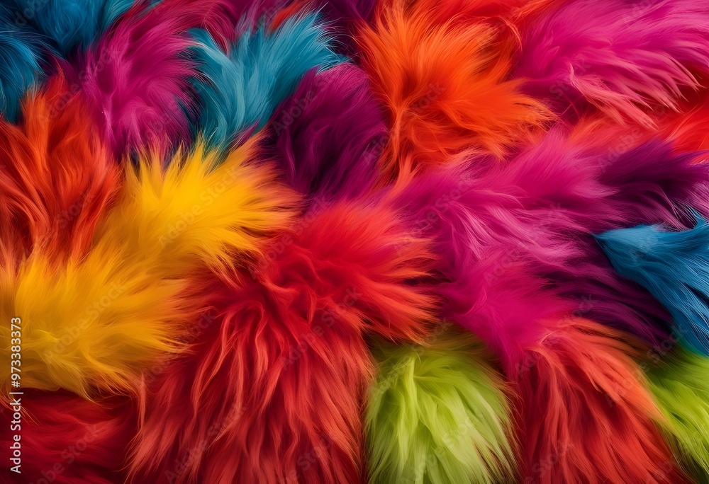 Colorful Wool Texture Background Colorful Wool Texture Background