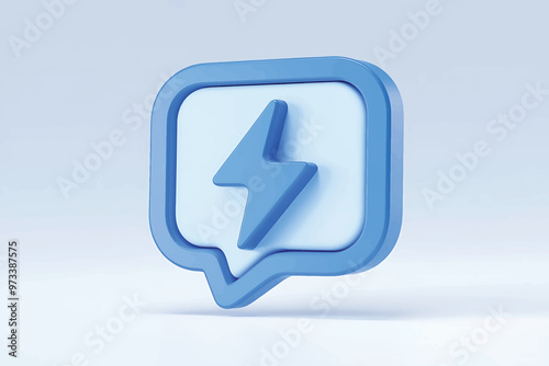 Social media logo icons isolated 3d render illustration