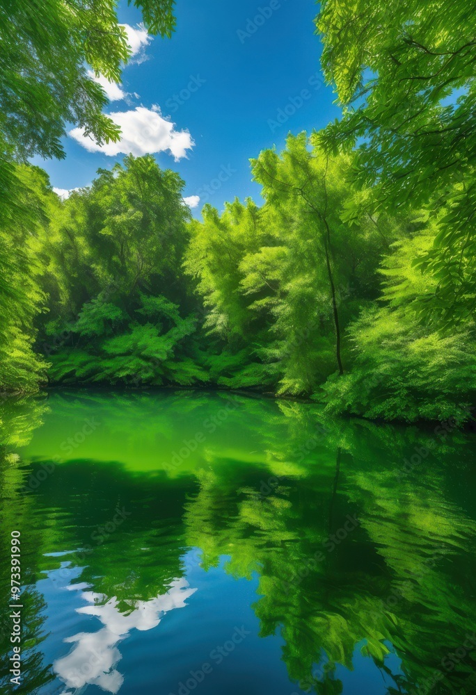 tranquil glassy surface reflected serene lake surrounded lush greenery gentle ripples under clear blue sky, water, reflection, nature, landscape, scenery tranquil glassy surface reflected serene lake surrounded lush greenery gentle ripples under clear blue sky, water, reflection, nature, landscape, scenery