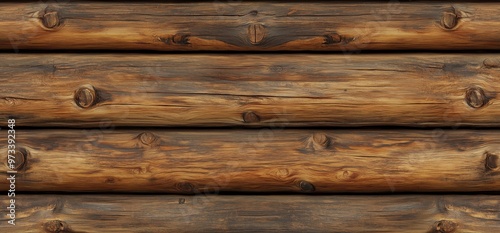 background of wooden logs