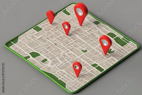 Social media logo icons isolated 3d render illustration
