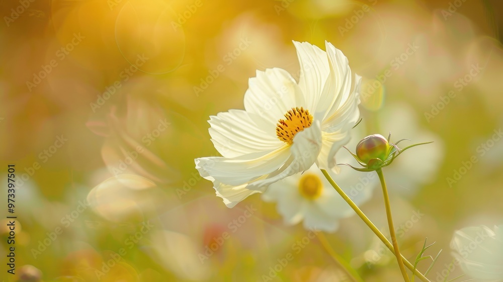 Sulfur Cosmos Bloom Sulfur Cosmos Bloom