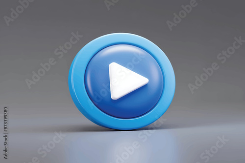 Social media logo icons isolated 3d render illustration