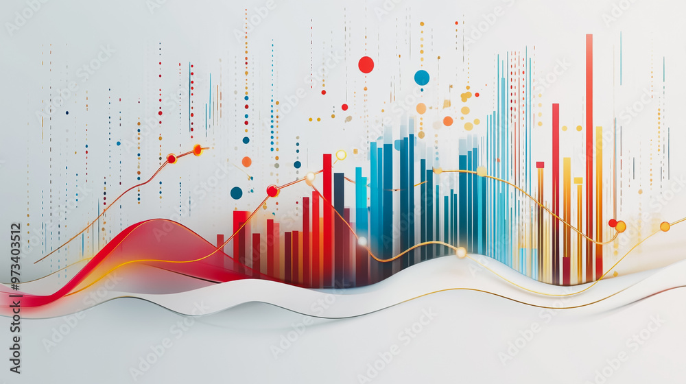 charts and graphs with statistics to innovative analyze business potential and forecast future development of companies growth. charts and graphs with statistics to innovative analyze business potential and forecast future development of companies growth.