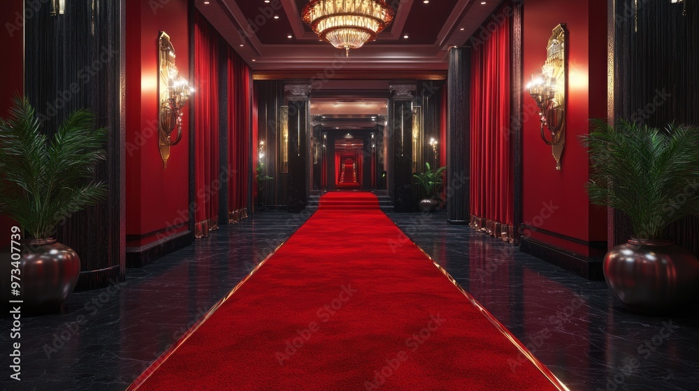 3D model of a backdrop banner with a mockup of a red carpet 3D model of a backdrop banner with a mockup of a red carpet