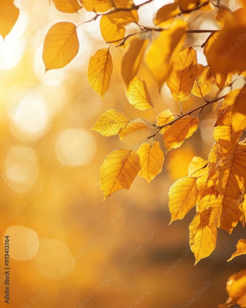 Vibrant Autumn Foliage: A Burst of Nature's Colors in Golden Sunset Light Vibrant Autumn Foliage: A Burst of Nature's Colors in Golden Sunset Light
