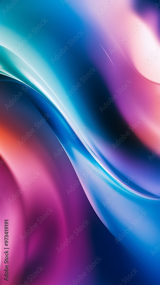 Obraz premium Abstract Light Background Wallpaper Colorful Gradient Blurry Soft Smooth Motion Bright shine