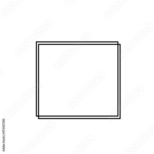 square frame sketch